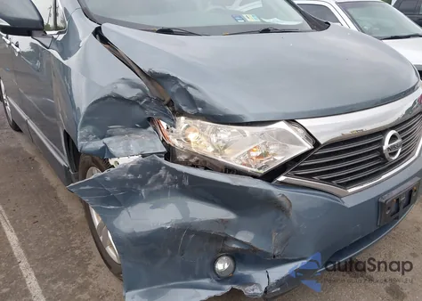 2012 Nissan Quest Sl from USA, damaged, VIN JN8AE2KP2C9037373